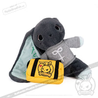 Load image into Gallery viewer, Plushie Dreadfuls - Trust Issues Bunny Grey Edition Plush Stuffed Animal Plush
