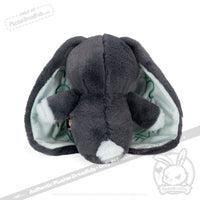 Load image into Gallery viewer, Plushie Dreadfuls - Trust Issues Bunny Grey Edition Plush Stuffed Animal Plush
