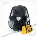 Plushie Dreadfuls - Trust Issues Bunny Grey Edition Plush Stuffed Animal Plush