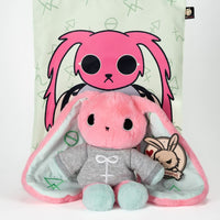 Load image into Gallery viewer, Plushie Dreadfuls - Trust Issues Bunny Plush Stuffed Animal Plush
