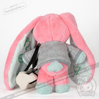 Load image into Gallery viewer, Plushie Dreadfuls - Trust Issues Bunny Plush Stuffed Animal Plush
