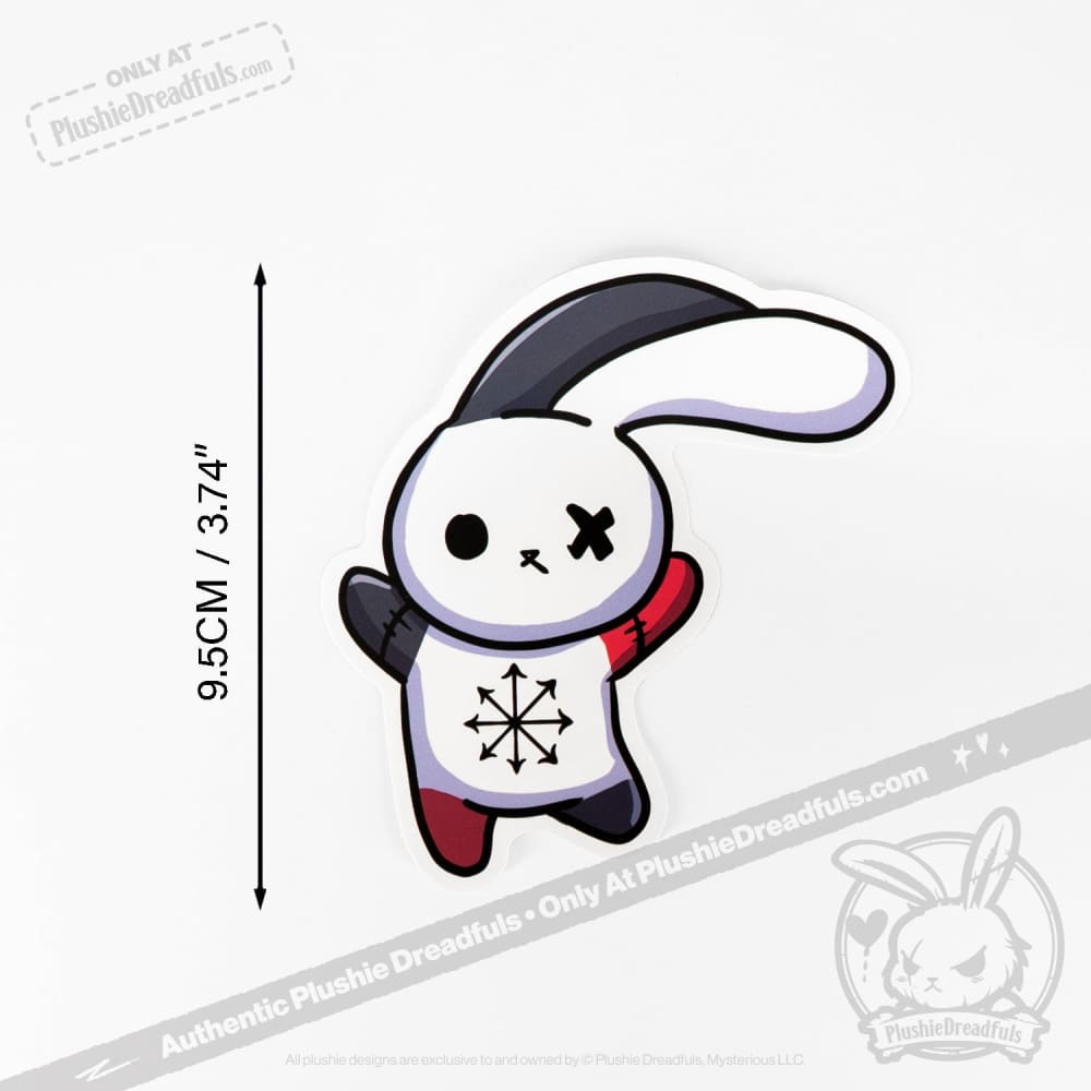 Plushie Dreadfuls Vinyl Sticker Pack Vol. 1 Sticker