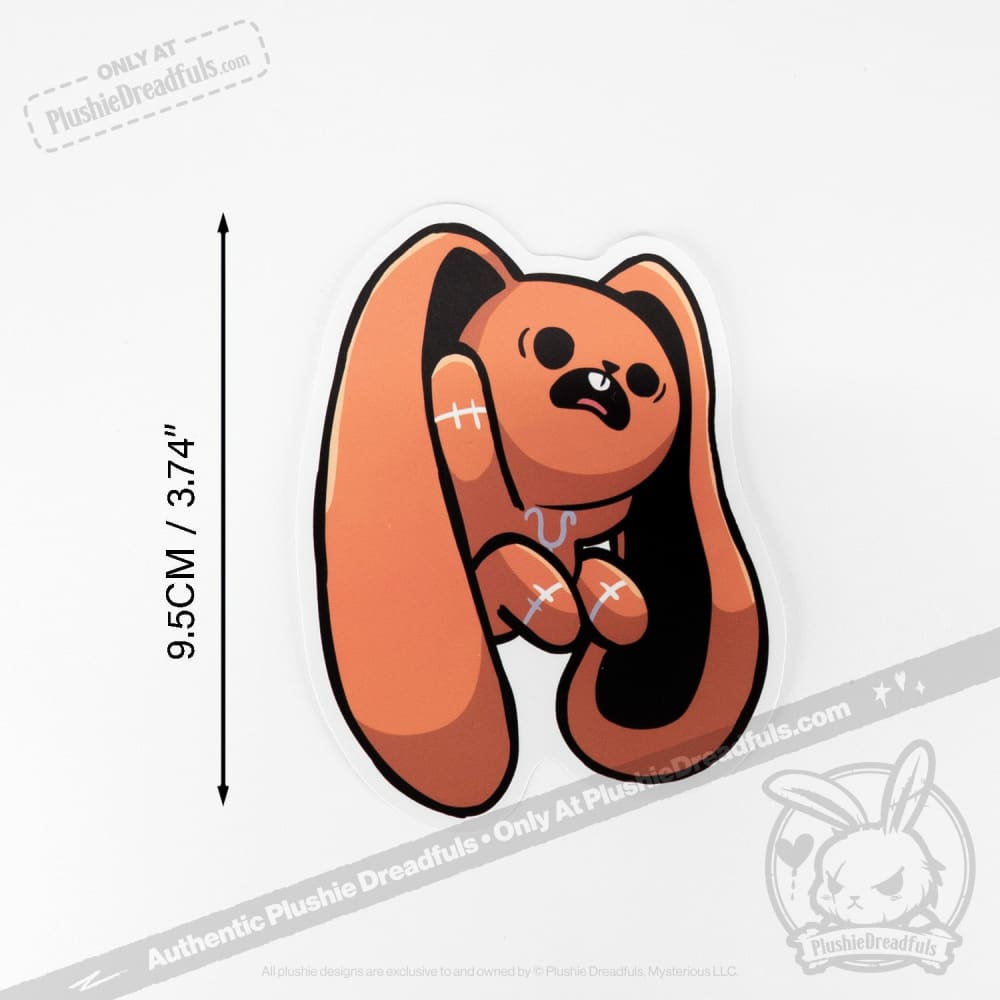 Plushie Dreadfuls Vinyl Sticker Pack Vol. 1 Sticker