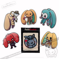 Load image into Gallery viewer, Plushie Dreadfuls Vinyl Sticker Pack Vol. 2 Sticker
