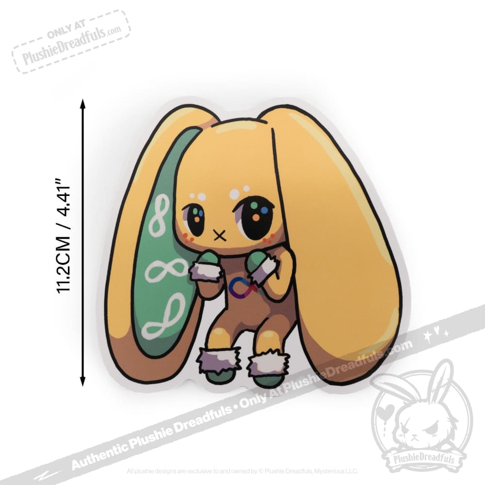 Plushie Dreadfuls Vinyl Sticker Pack Vol. 2 Sticker