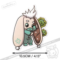 Load image into Gallery viewer, Plushie Dreadfuls Vinyl Sticker Pack Vol. 3 - Buns At Work sticker
