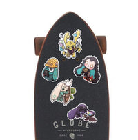 Load image into Gallery viewer, Plushie Dreadfuls Vinyl Sticker Pack Vol. 3 - Buns At Work sticker
