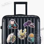 Plushie Dreadfuls Vinyl Sticker Pack Vol. 3 - Buns At Work sticker