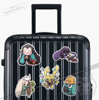 Load image into Gallery viewer, Plushie Dreadfuls Vinyl Sticker Pack Vol. 3 - Buns At Work sticker
