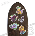 Plushie Dreadfuls Vinyl Sticker Pack Vol. 4 - Lucky Buns sticker