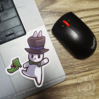 Load image into Gallery viewer, Plushie Dreadfuls Vinyl Sticker Pack Vol. 4 - Lucky Buns sticker
