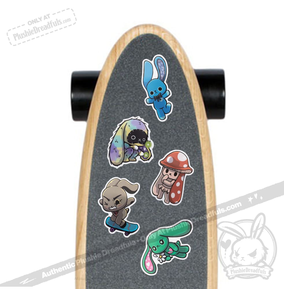 Plushie Dreadfuls Vinyl Sticker Pack Vol. 5 - Daydreaming Pack sticker