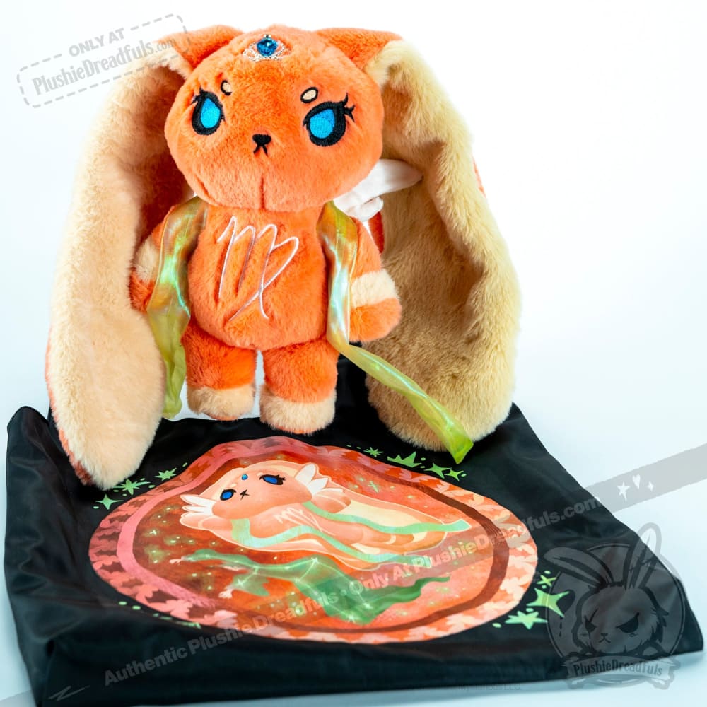 Plushie Dreadfuls - Virgo Rabbit - Plush Stuffed Animal - Mysterious