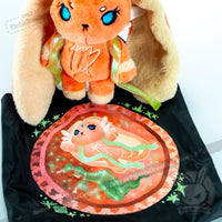 Load image into Gallery viewer, Plushie Dreadfuls - Virgo Rabbit - Plush Stuffed Animal - Mysterious
