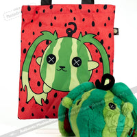 Load image into Gallery viewer, Plushie Dreadfuls - Watermelon Rabbit Plush Stuffed Animal Toy
