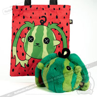 Load image into Gallery viewer, Plushie Dreadfuls - Watermelon Rabbit Plush Stuffed Animal Toy
