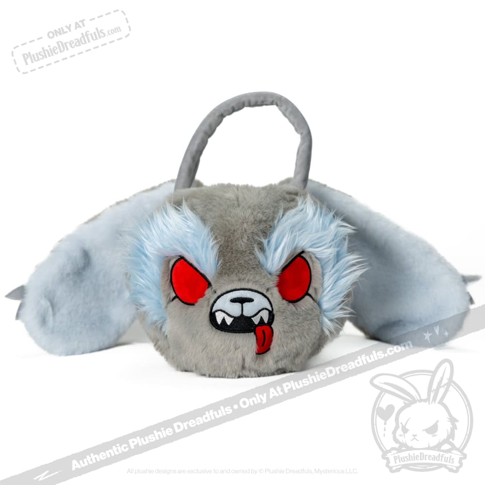 Plushie Dreadfuls - ’Werebun’ The Werewolf Bunny Head Bag Toy