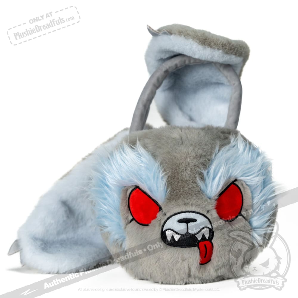 Plushie Dreadfuls - ’Werebun’ The Werewolf Bunny Head Bag Toy