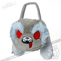 Load image into Gallery viewer, Plushie Dreadfuls - ’Werebun’ The Werewolf Bunny Head Bag Toy
