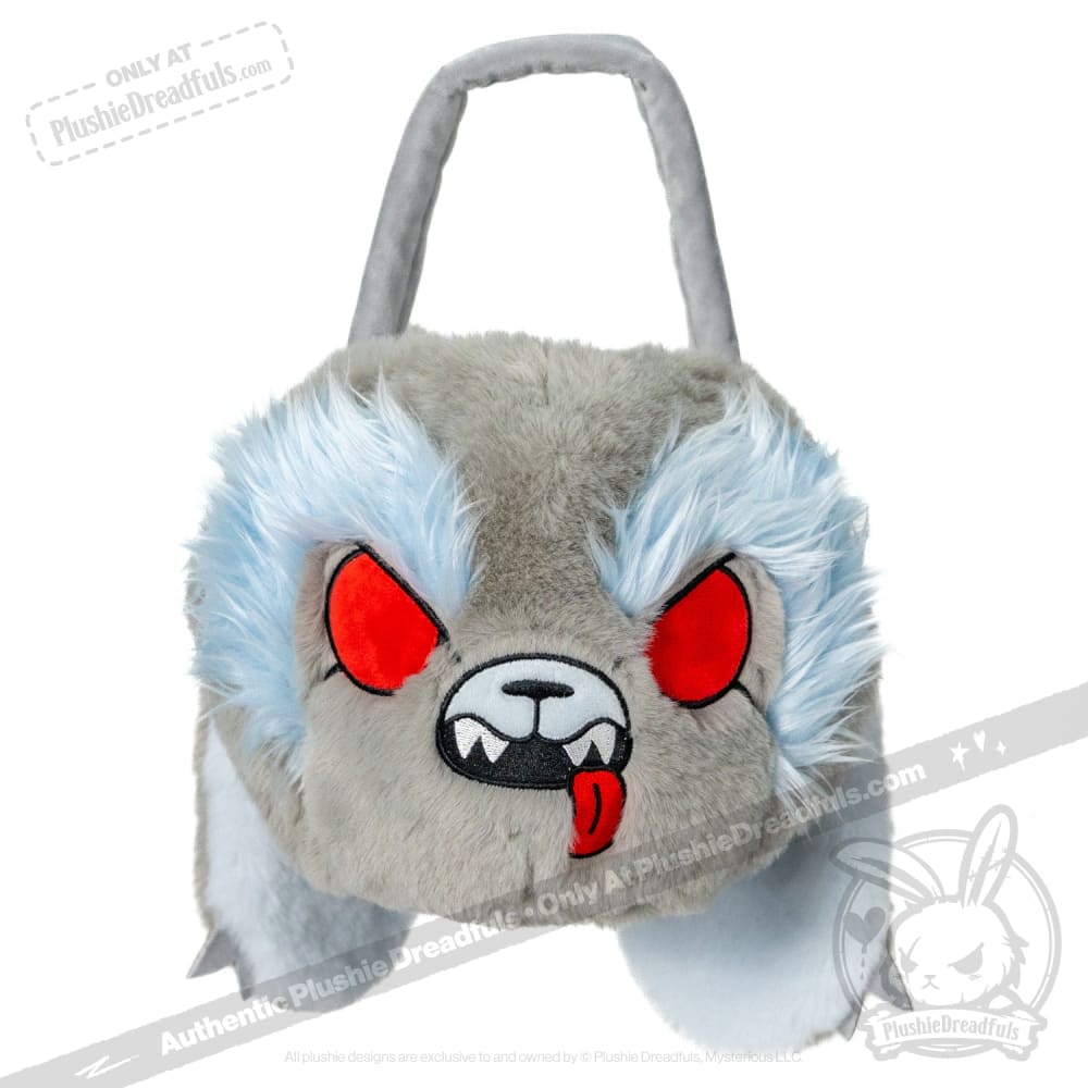 Plushie Dreadfuls - ’Werebun’ The Werewolf Bunny Head Bag Toy