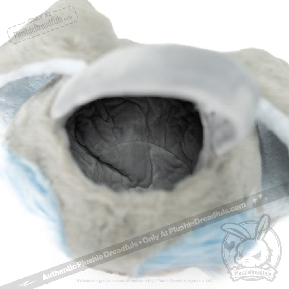 Plushie Dreadfuls - ’Werebun’ The Werewolf Bunny Head Bag Toy