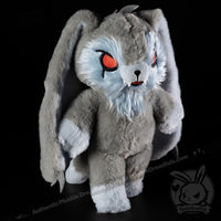 Load image into Gallery viewer, Plushie Dreadfuls - ’Werebun’ The Werewolf Bunny Plush Stuffed Animal Toy
