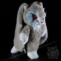 Load image into Gallery viewer, Plushie Dreadfuls - ’Werebun’ The Werewolf Bunny Plush Stuffed Animal Toy
