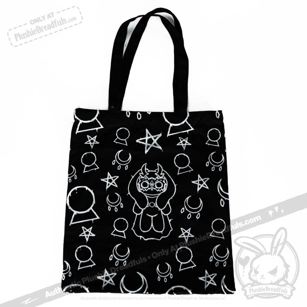 Plushie Dreadfuls - White Witch Bunny - Plush Stuffed Animal - Mysterious