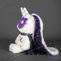 Load image into Gallery viewer, Plushie Dreadfuls - White Witch Bunny - Plush Stuffed Animal - Mysterious

