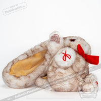 Load image into Gallery viewer, Plushie Dreadfuls - Workaholic Rabbit - Plush Stuffed Animal - Mysterious
