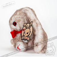 Plushie Dreadfuls - Workaholic Rabbit - Plush Stuffed Animal | Mysterious