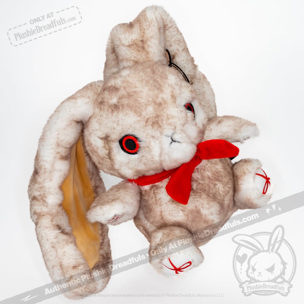 Plushie Dreadfuls - Workaholic Rabbit - Plush Stuffed Animal - Mysterious