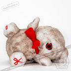 Plushie Dreadfuls - Workaholic Rabbit - Plush Stuffed Animal - Mysterious