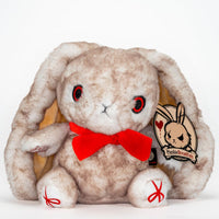 Load image into Gallery viewer, Plushie Dreadfuls - Workaholic Rabbit - Plush Stuffed Animal - Mysterious
