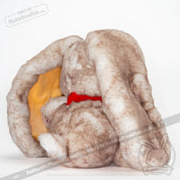 Load image into Gallery viewer, Plushie Dreadfuls - Workaholic Rabbit - Plush Stuffed Animal - Mysterious
