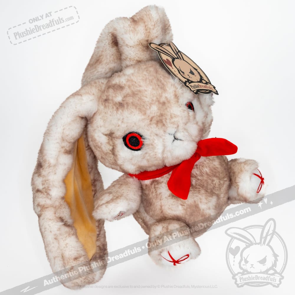 Plushie Dreadfuls - Workaholic Rabbit - Plush Stuffed Animal - Mysterious