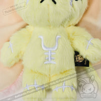 Load image into Gallery viewer, Plushie Dreadfuls -Yellow Anxiety Rabbit Plush Keychain Accessory Keychain

