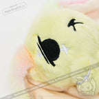 Plushie Dreadfuls -Yellow Anxiety Rabbit Plush Keychain Accessory Keychain