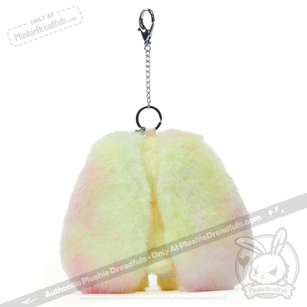 Plushie Dreadfuls -Yellow Anxiety Rabbit Plush Keychain Accessory Keychain