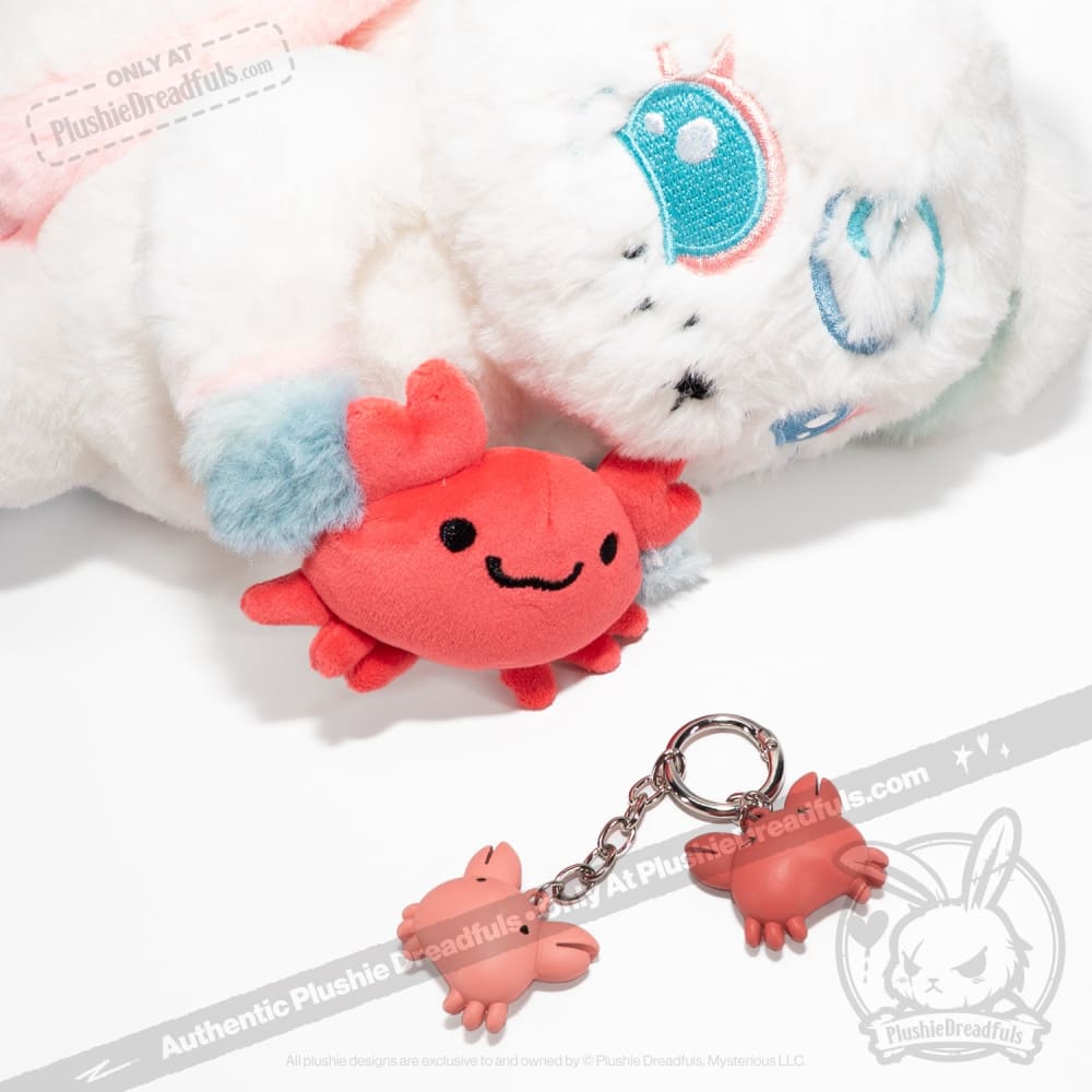 Plushie Dreadfuls - Zodiac Cancer Crabby Keychain Keychain