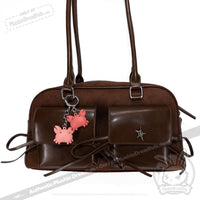 Load image into Gallery viewer, Plushie Dreadfuls - Zodiac Cancer Crabby Keychain Keychain
