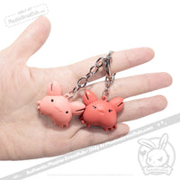 Load image into Gallery viewer, Plushie Dreadfuls - Zodiac Cancer Crabby Keychain Keychain
