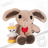 Load image into Gallery viewer, Plushie Notions - Bunny Hourglass Accessory Plush
