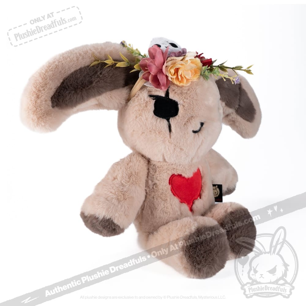 Plushie Notions - Skelly Bun Flower Crown Accessory - Mysterious