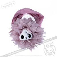 Load image into Gallery viewer, Plushie Notions - Skelly Bun Flower Crown Accessory Accessory
