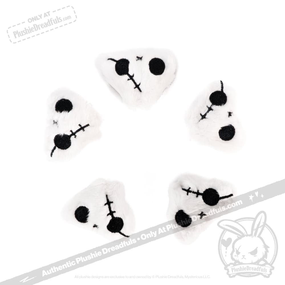 Plushie Notions - Skelly Bun Mini Plushies For Diy Plush Accessory