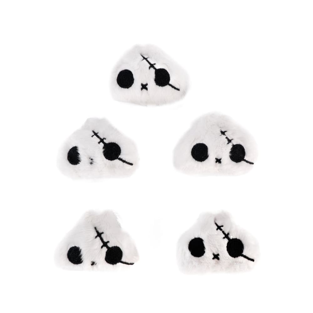 Plushie Notions - Skelly Bun Mini Plushies For Diy Plush Accessory