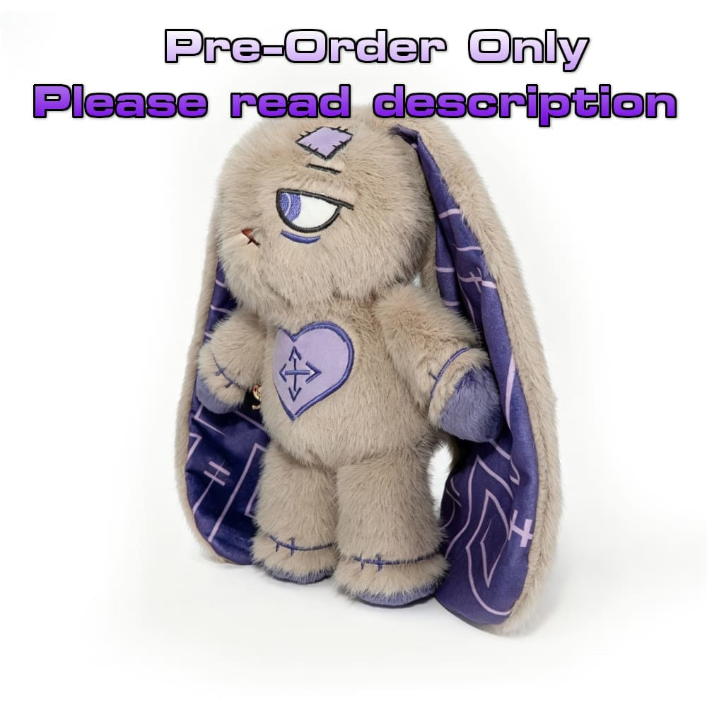 (Pre-Order) Decision Fatigue Rabbit - Plush Stuffed Animal - plush