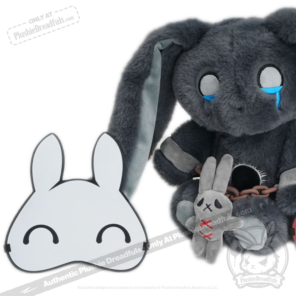 Plushie Dreadfuls - PTSD Bunny - Mysterious