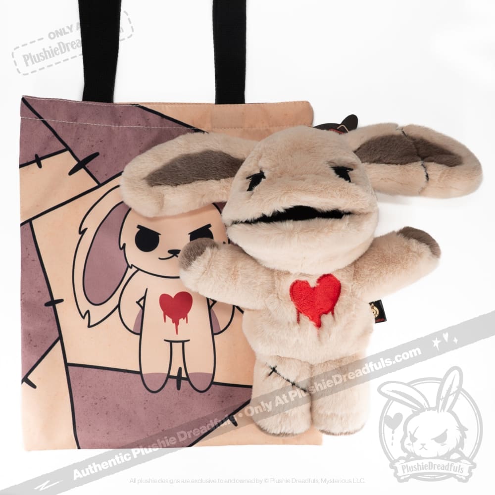 Plushie Dreadfuls - Puck Dread Rabbit Plush Puppet Toy